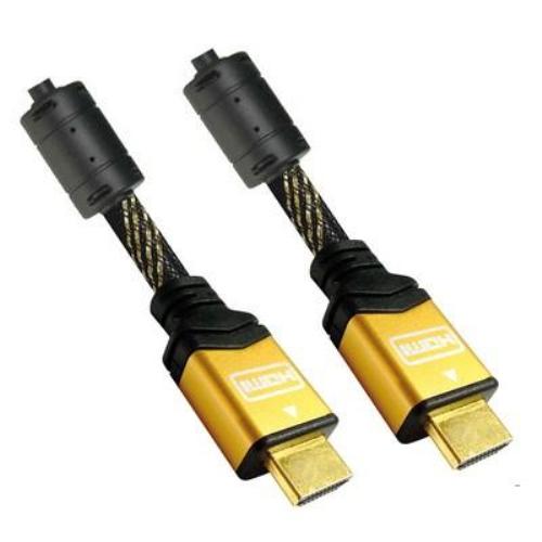 Cable Hdmi V1 4 Alta Velocid Hec C Ferrita Am Am Oro 50 Nanocable10151605